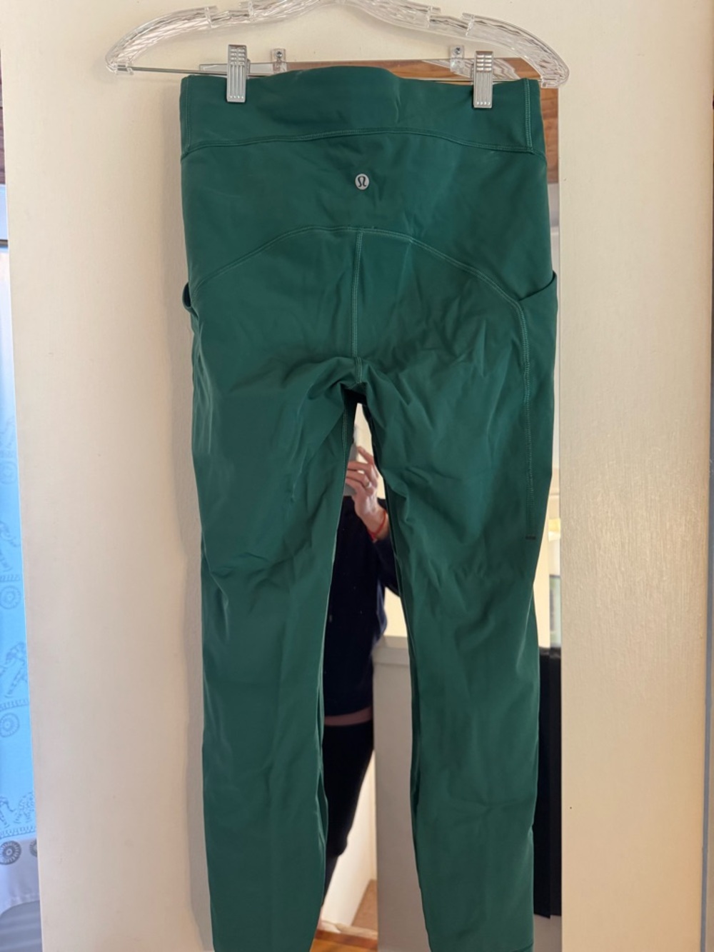 lululemon athletica Forest Green High-Waist Leggings - Picture 3 of 4